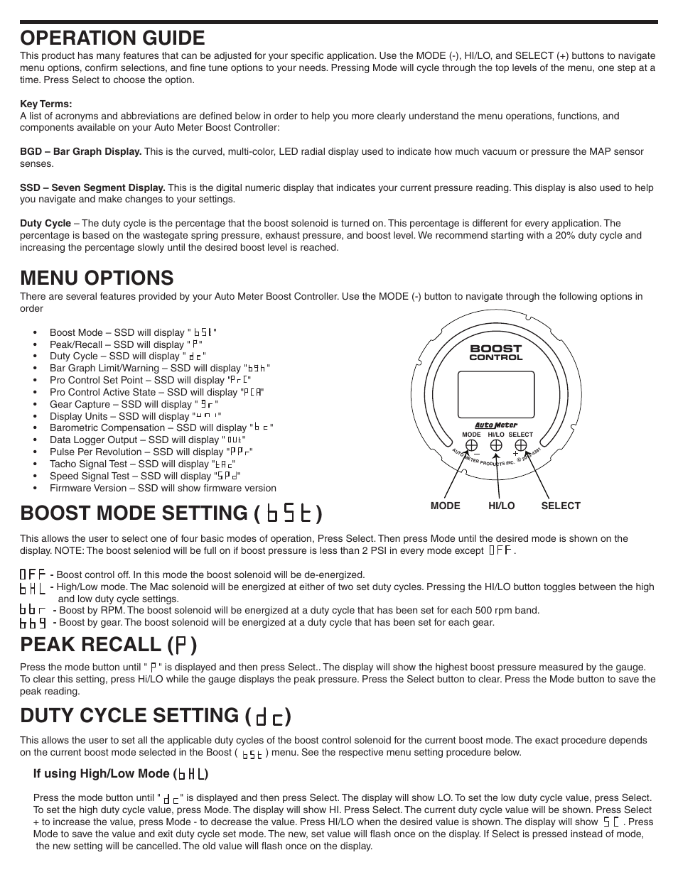 Auto Meter 4381 User Manual | Page 5 / 7