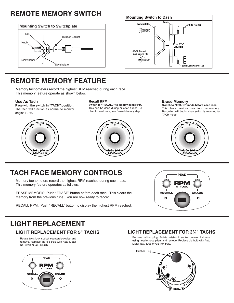 Auto Meter 2897 User Manual | Page 2 / 4