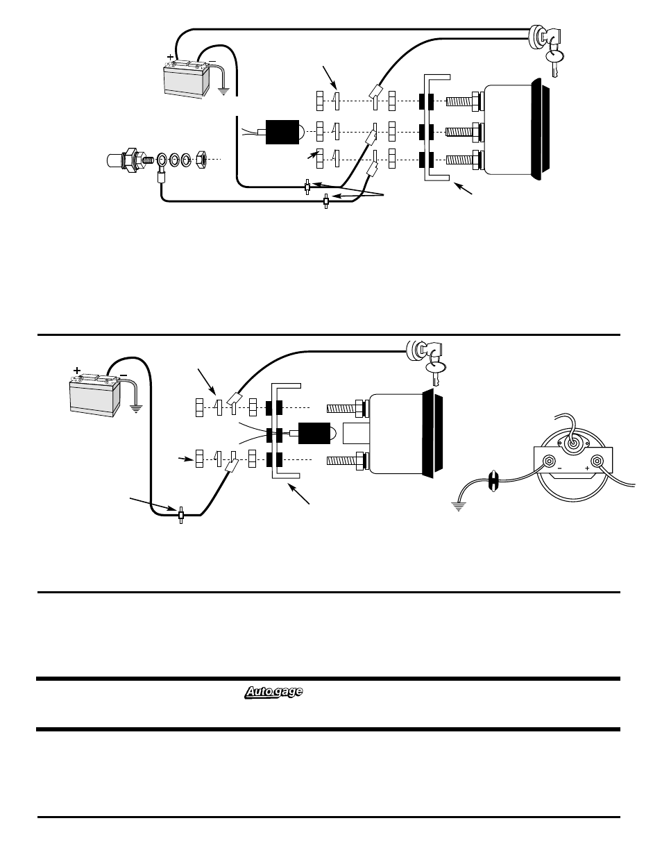 Water temperature, Voltmeter, Final procedures | For service send to: auto meter products, inc, Service | Auto Meter 2391 User Manual | Page 2 / 2