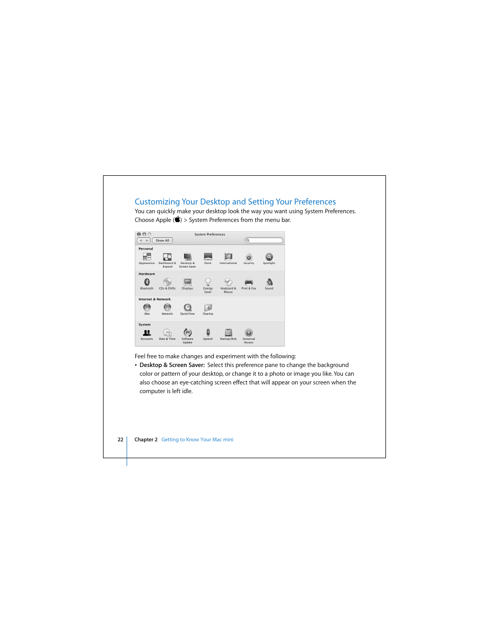 Apple Mac Mini 19 User Manual | Page 22 / 112