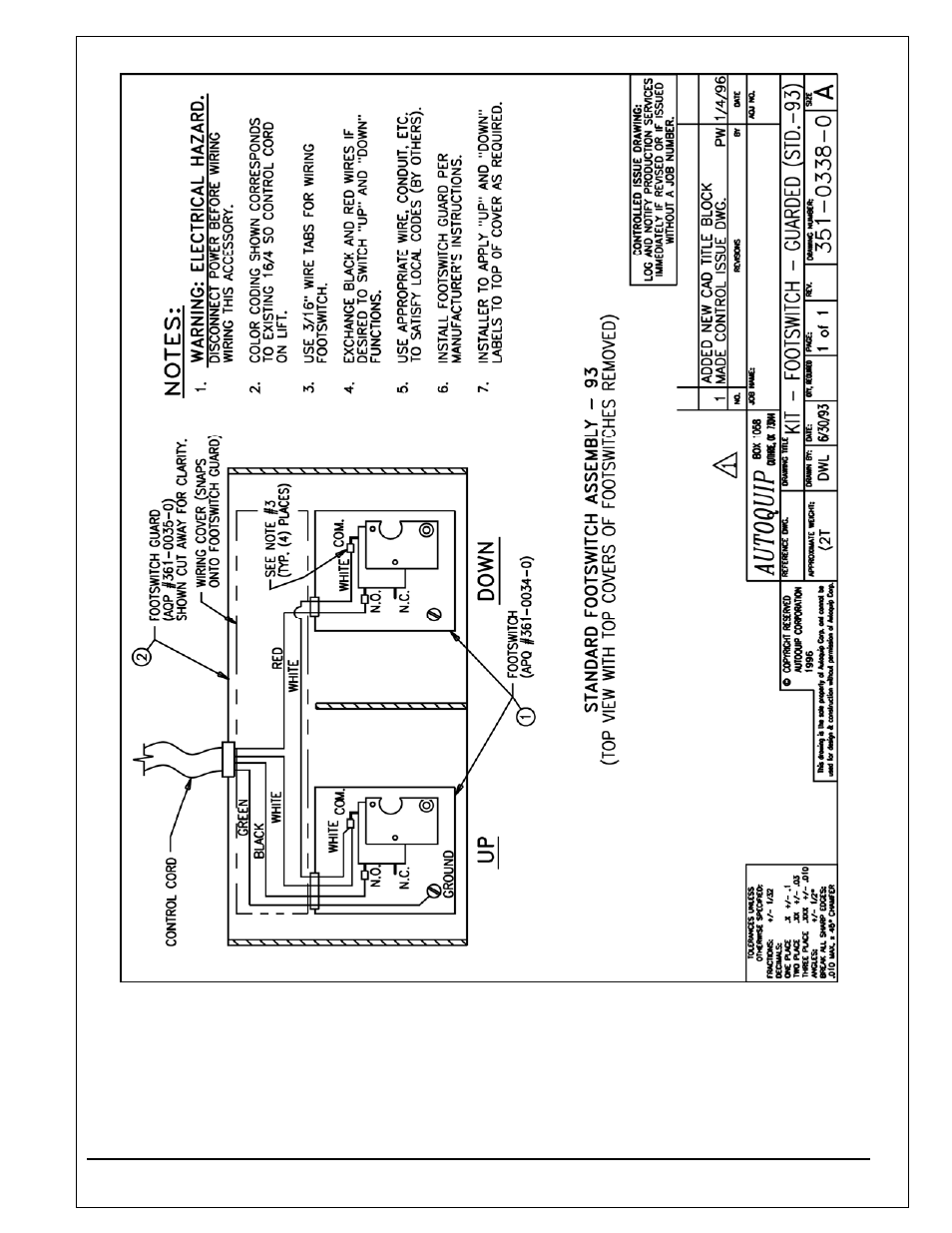 Autoquip Q-LIFT User Manual | Page 37 / 49