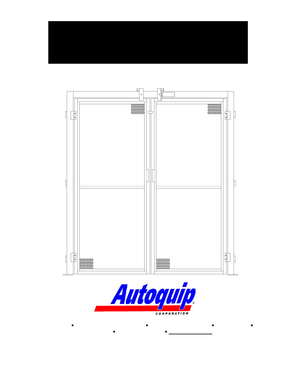 Autoquip GATES SWING User Manual | 38 pages