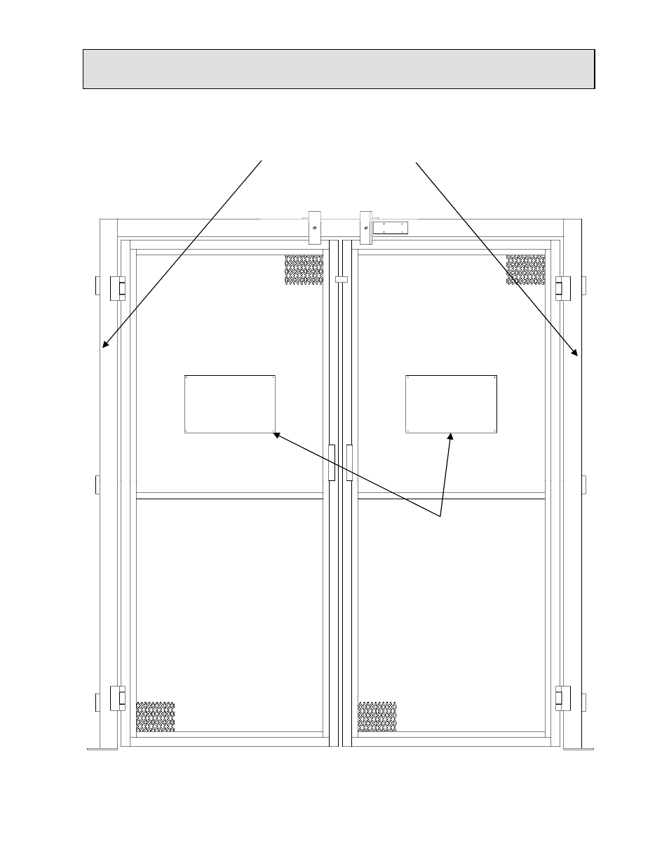 Label placement | Autoquip GATES SWING User Manual | Page 11 / 38