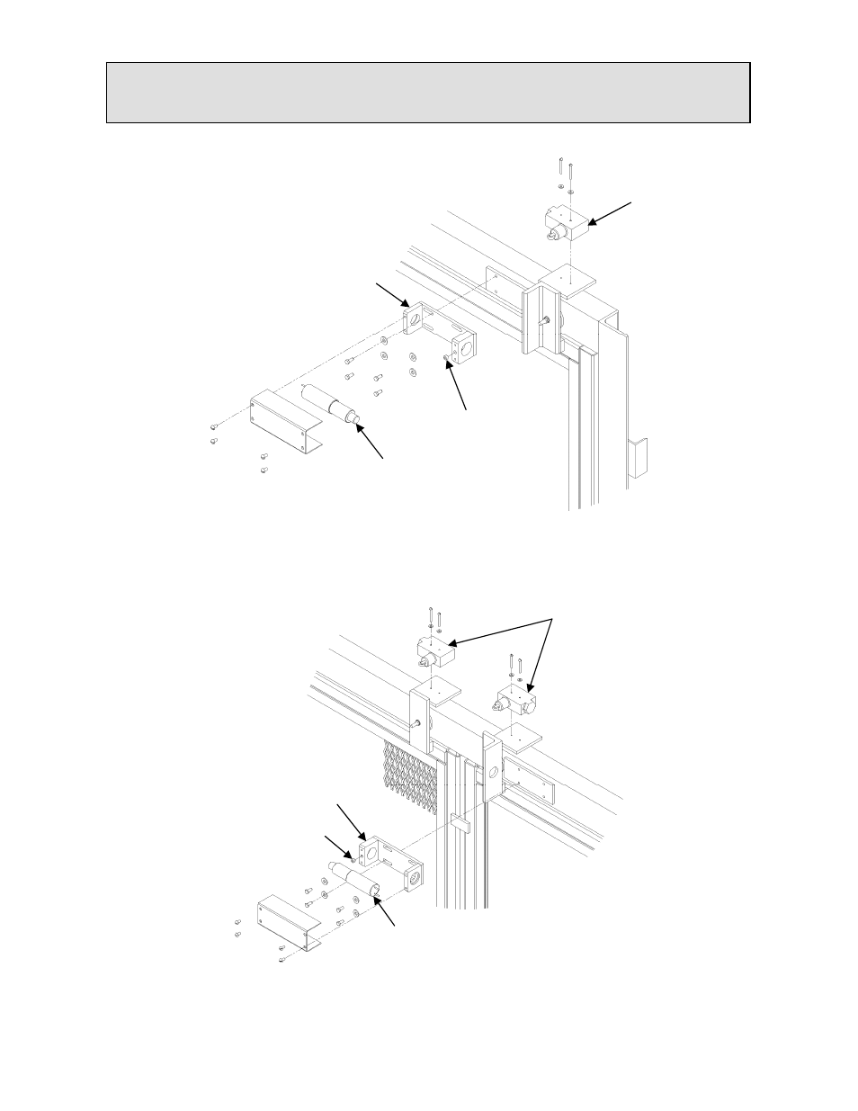 Installation instructions | Autoquip GATES SWING User Manual | Page 21 / 38