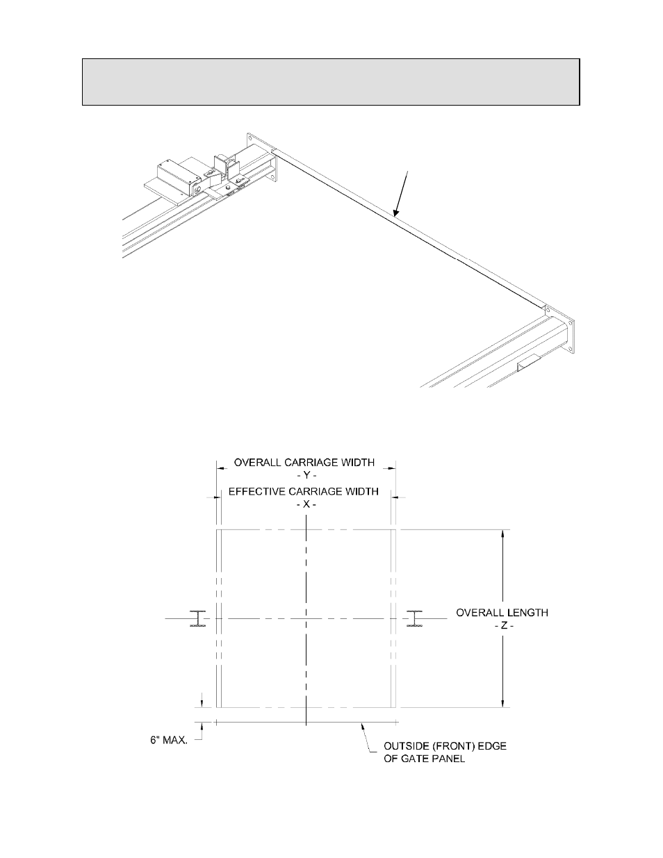 Installation instructions | Autoquip GATES VERTICAL ACTING User Manual | Page 17 / 44