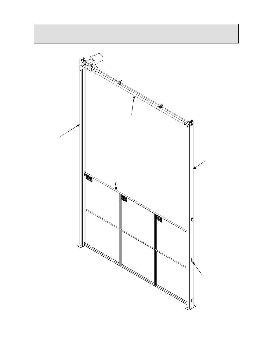 Installation instructions | Autoquip GATES VERTICAL ACTING User Manual | Page 30 / 44