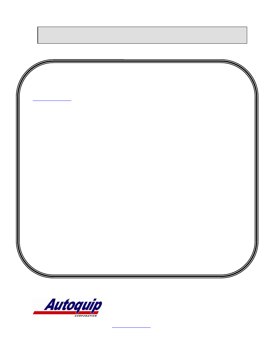 Limited warranty | Autoquip GATES VERTICAL ACTING User Manual | Page 44 / 44