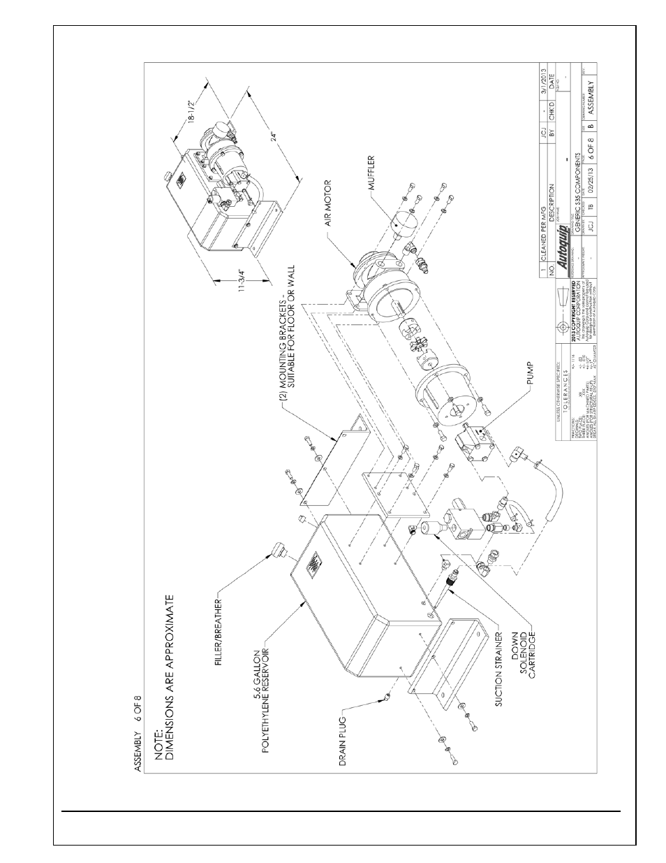 Autoquip SERIES 35 SCISSORS LIFT User Manual | Page 53 / 58