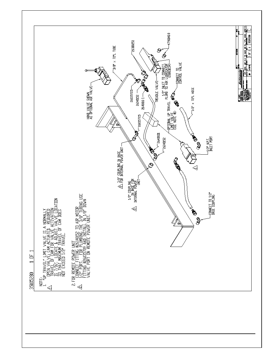 Autoquip SERIES 35 SCISSORS LIFT User Manual | Page 55 / 58