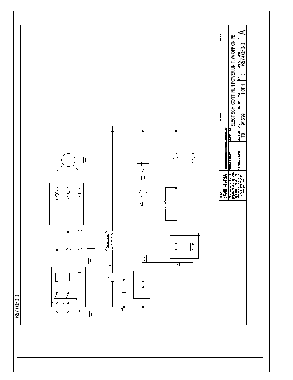 Continuous running vertical power unit | Autoquip SERIES 35 SCISSORS LIFT User Manual | Page 56 / 58