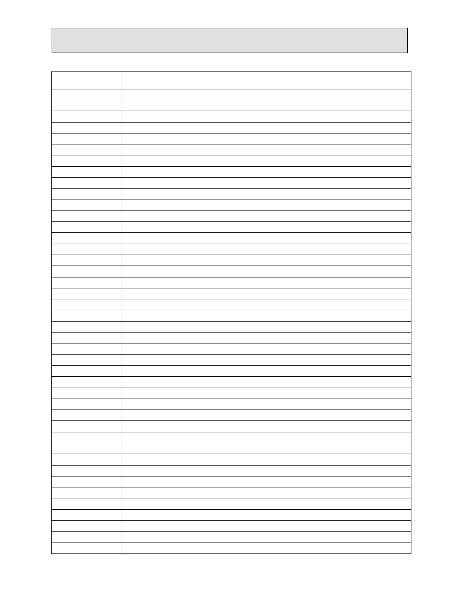 Replacement parts list | Autoquip SERIES 35 ROVER MOBILE User Manual | Page 36 / 41