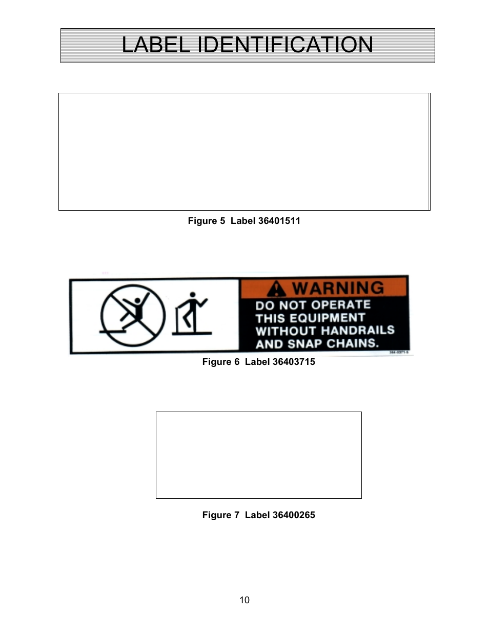 Label identification | Autoquip CAROUSEL WORK PLATFORM User Manual | Page 10 / 41