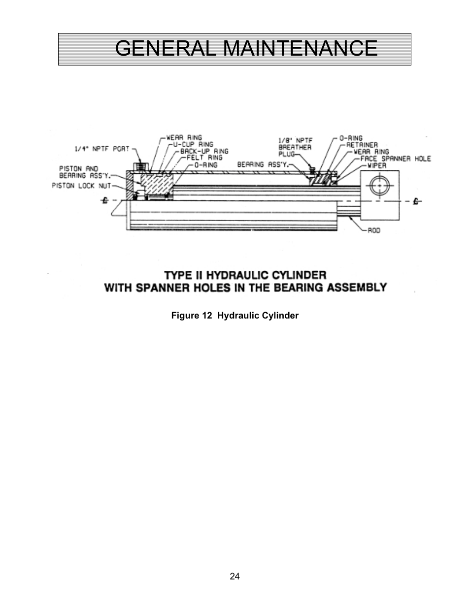 General maintenance | Autoquip CAROUSEL WORK PLATFORM User Manual | Page 24 / 41