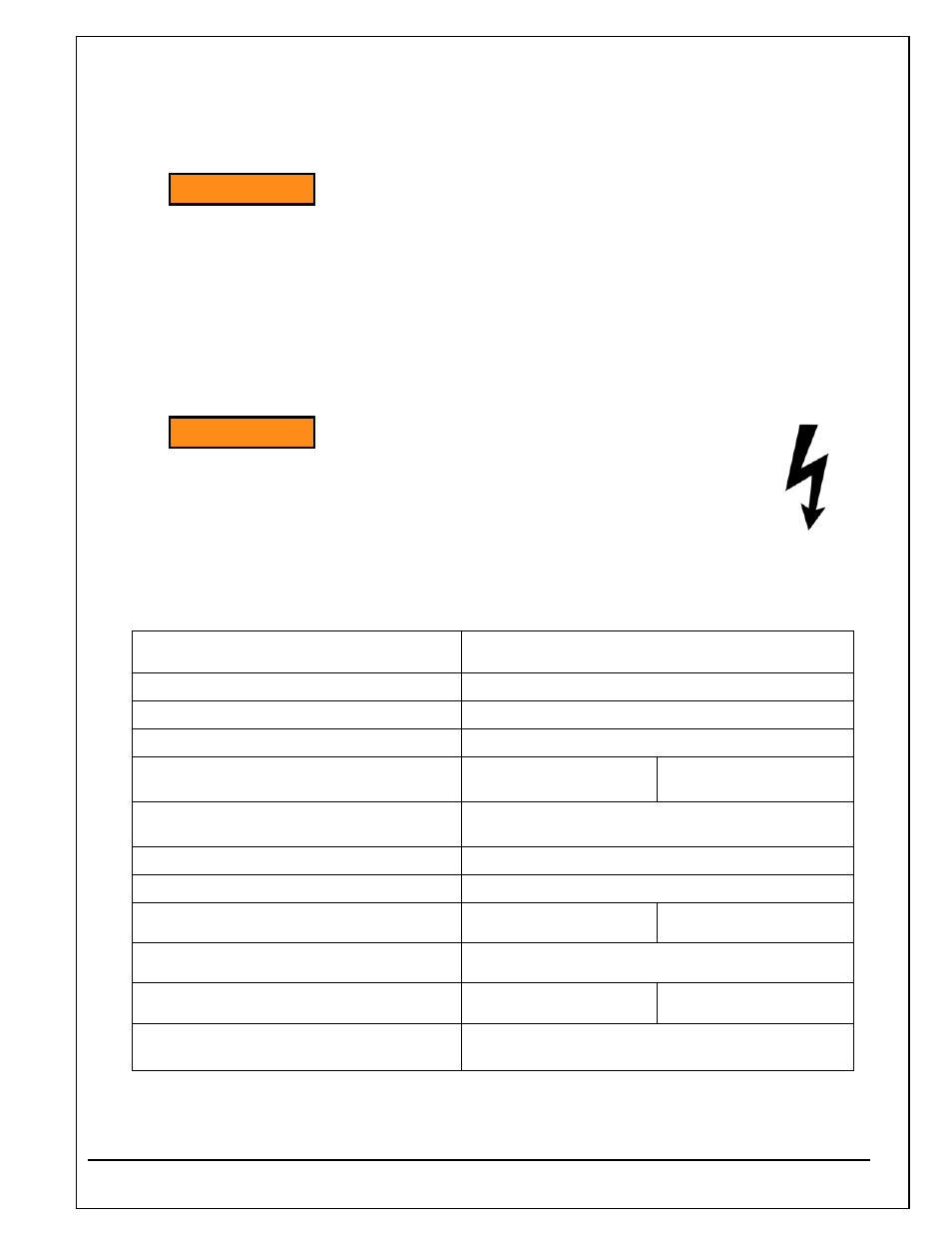 Warning | Autoquip TITAN SCISSOR LIFT TABLE User Manual | Page 15 / 50