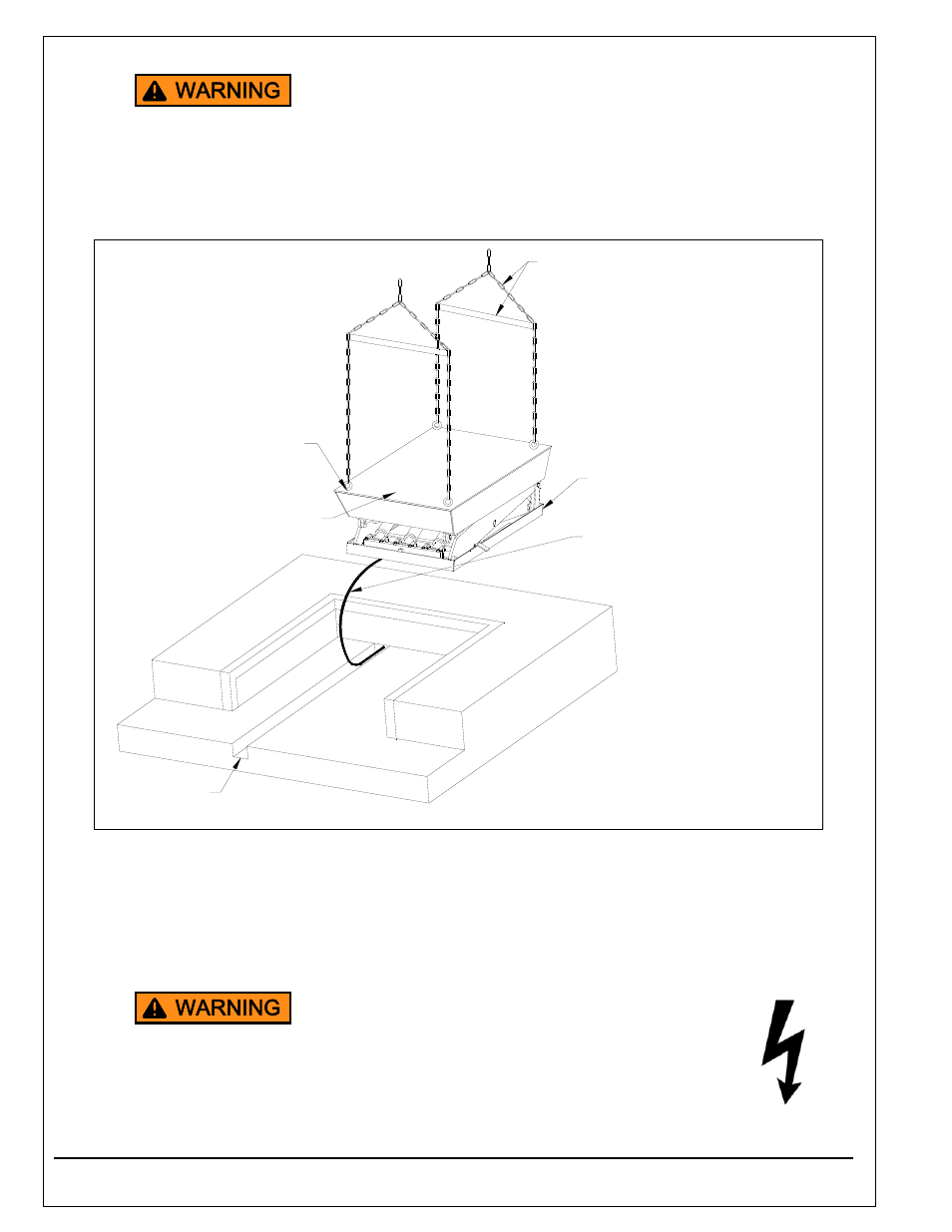 Warning | Autoquip SUPER TITAN DOUBLE LONG User Manual | Page 20 / 52