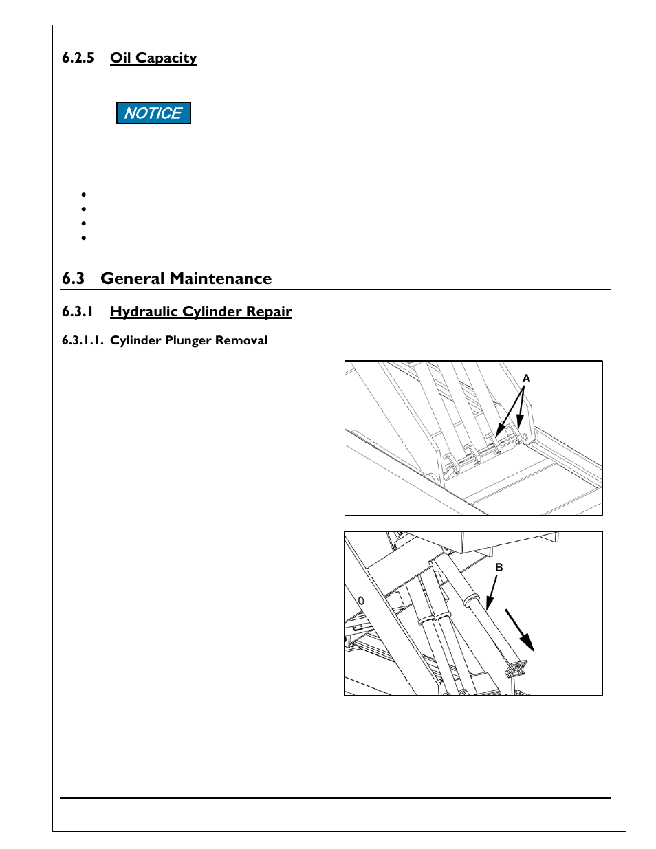 3 general maintenance, Notice | Autoquip SUPER TITAN DOUBLE LONG User Manual | Page 35 / 52