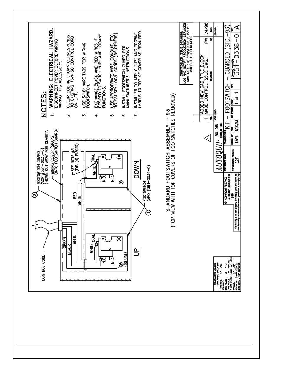 Autoquip SUPER TITAN DOUBLE LONG User Manual | Page 42 / 52