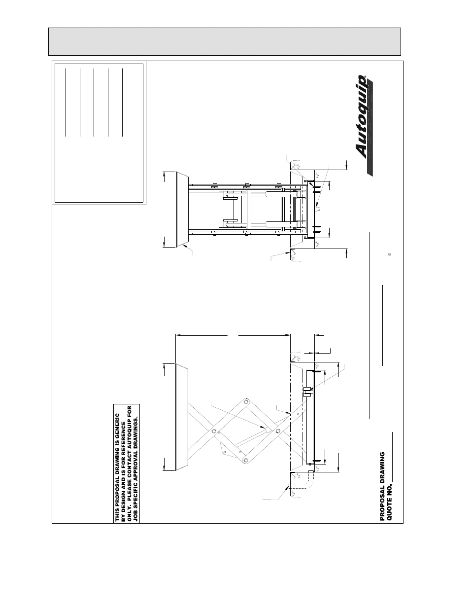 Installation instructions, Figure 3a: pit drawing | Autoquip DOUBLE PANTOGRAPH LIFT User Manual | Page 28 / 73