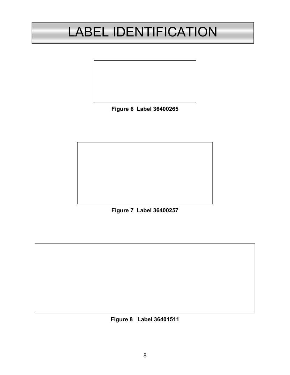 Label identification | Autoquip AIR FORCE PNEUMATIC User Manual | Page 8 / 22