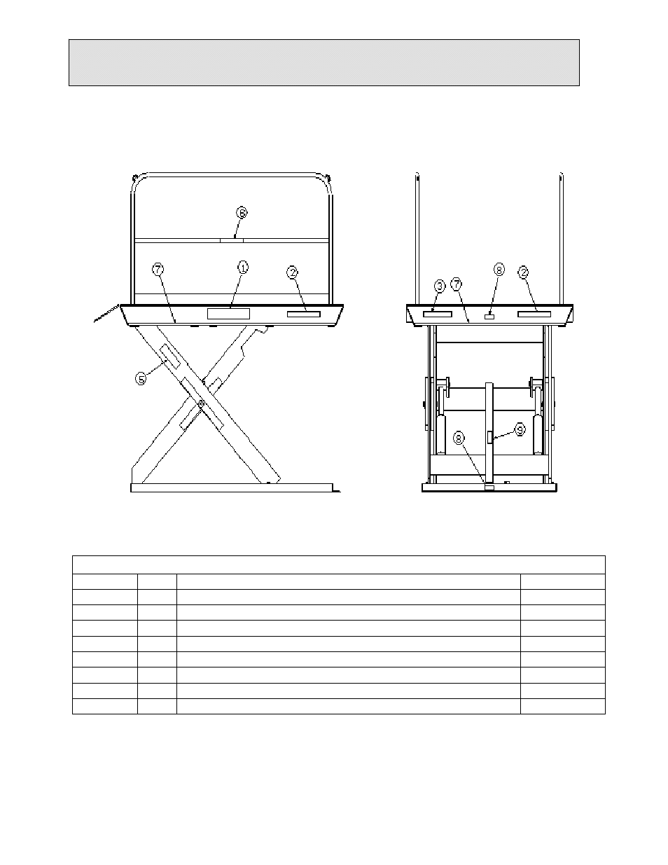 Label identification | Autoquip PLTC DOCK LIFT User Manual | Page 11 / 86