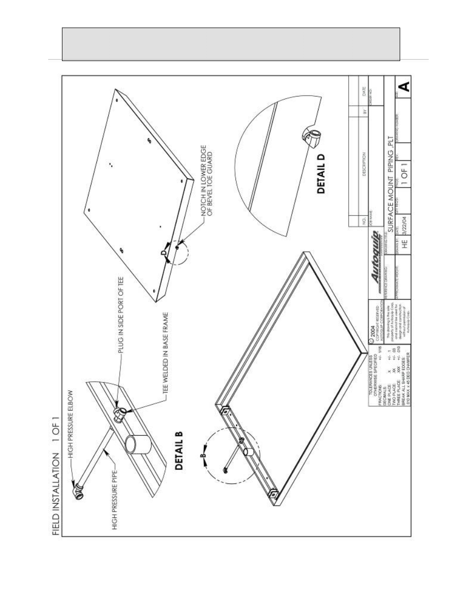 Installation instructions | Autoquip PLTC DOCK LIFT User Manual | Page 28 / 86