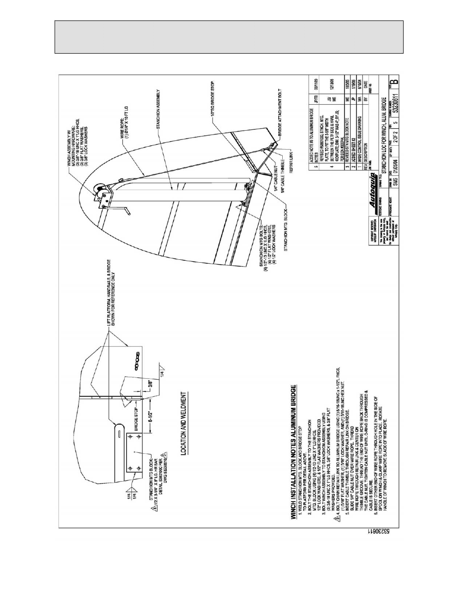 Installation instructions | Autoquip PLTC DOCK LIFT User Manual | Page 31 / 86