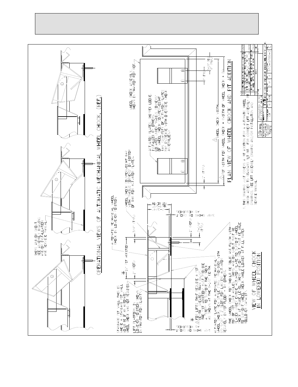 Installation instructions | Autoquip PLTC DOCK LIFT User Manual | Page 33 / 86