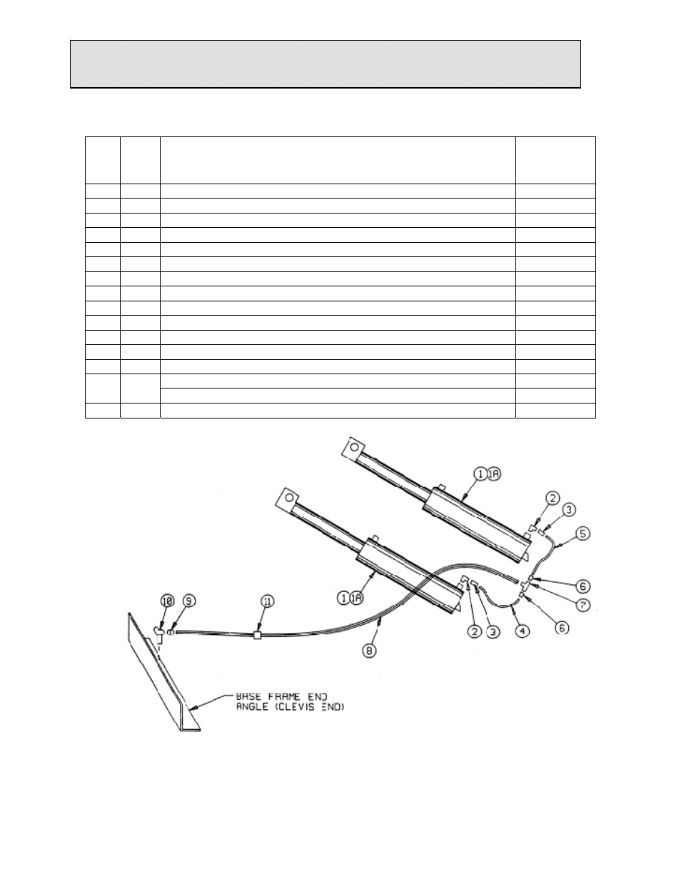 Replacement parts list | Autoquip PLTC DOCK LIFT User Manual | Page 64 / 86