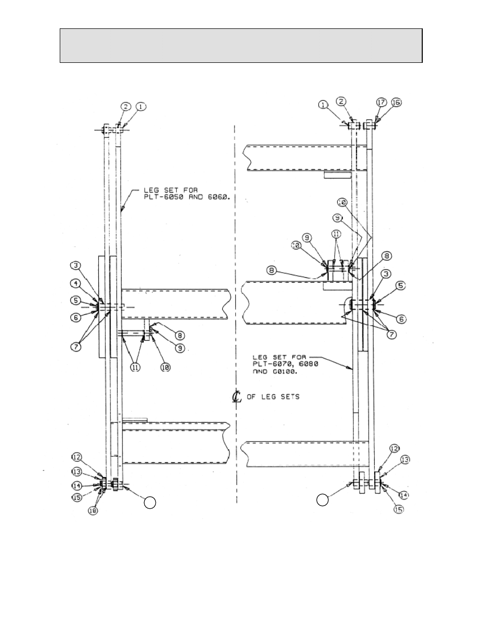 Replacement parts list | Autoquip PLTC DOCK LIFT User Manual | Page 67 / 86
