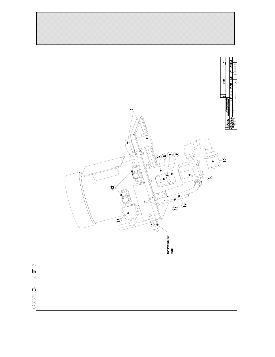 Replacement parts list, Cont. running vertical power unit | Autoquip PLTC DOCK LIFT User Manual | Page 76 / 86