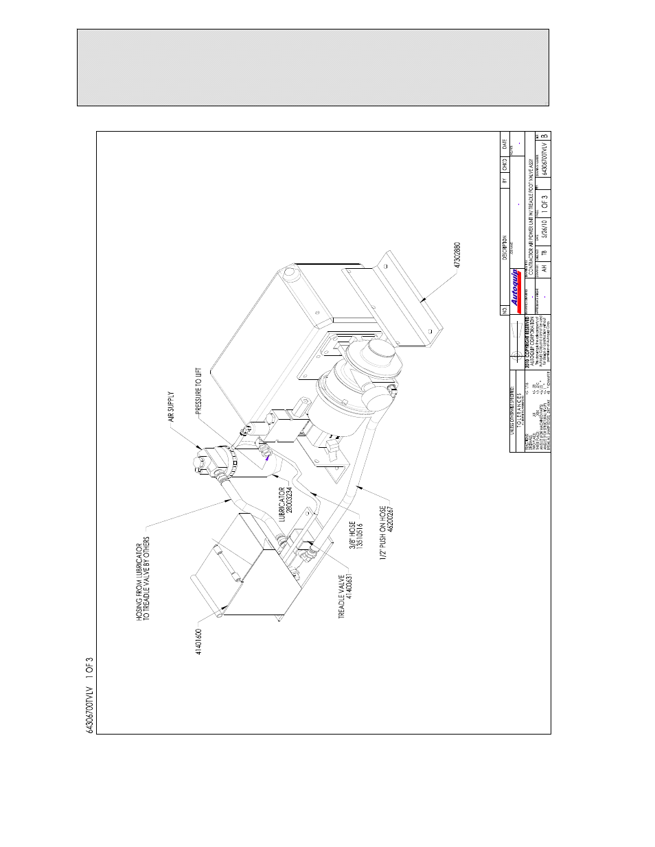 Replacement parts, Contractor air power unit | Autoquip PLTC DOCK LIFT User Manual | Page 79 / 86