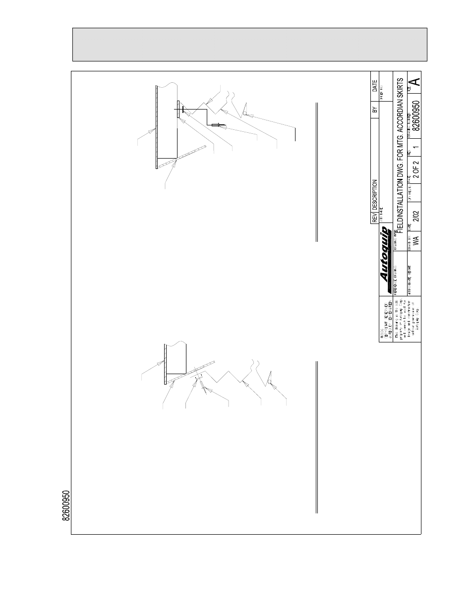 Installation instructions, Figure 11b skirt installation – beveled toe guards, Standard inboard o u tb oard p e ri meter | Fi g u re # 5, Fi gu re # 4 | Autoquip SERIES 35 MANUAL TURNTABLE User Manual | Page 25 / 79