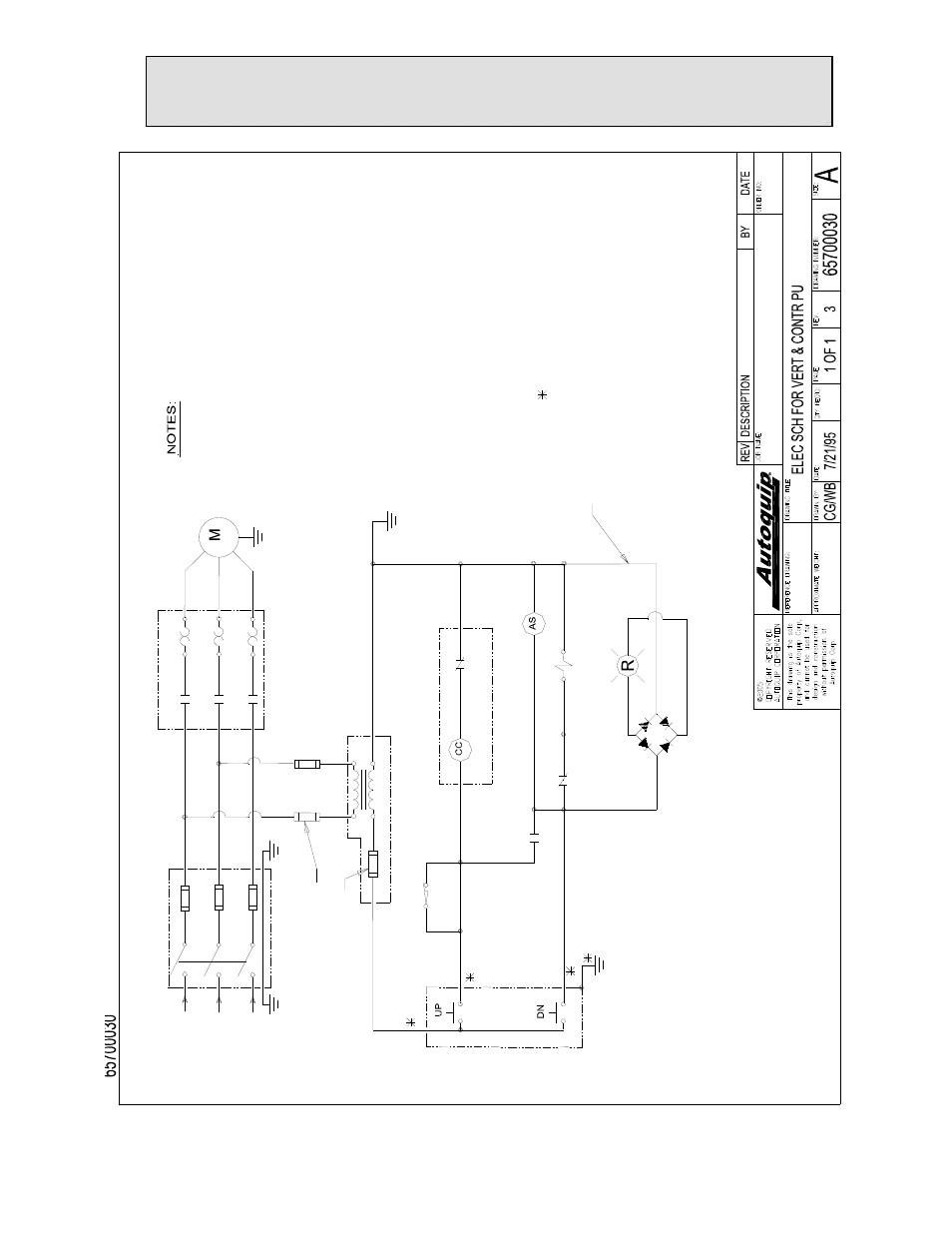 Replacement parts list | Autoquip SERIES 35 MANUAL TURNTABLE User Manual | Page 56 / 79