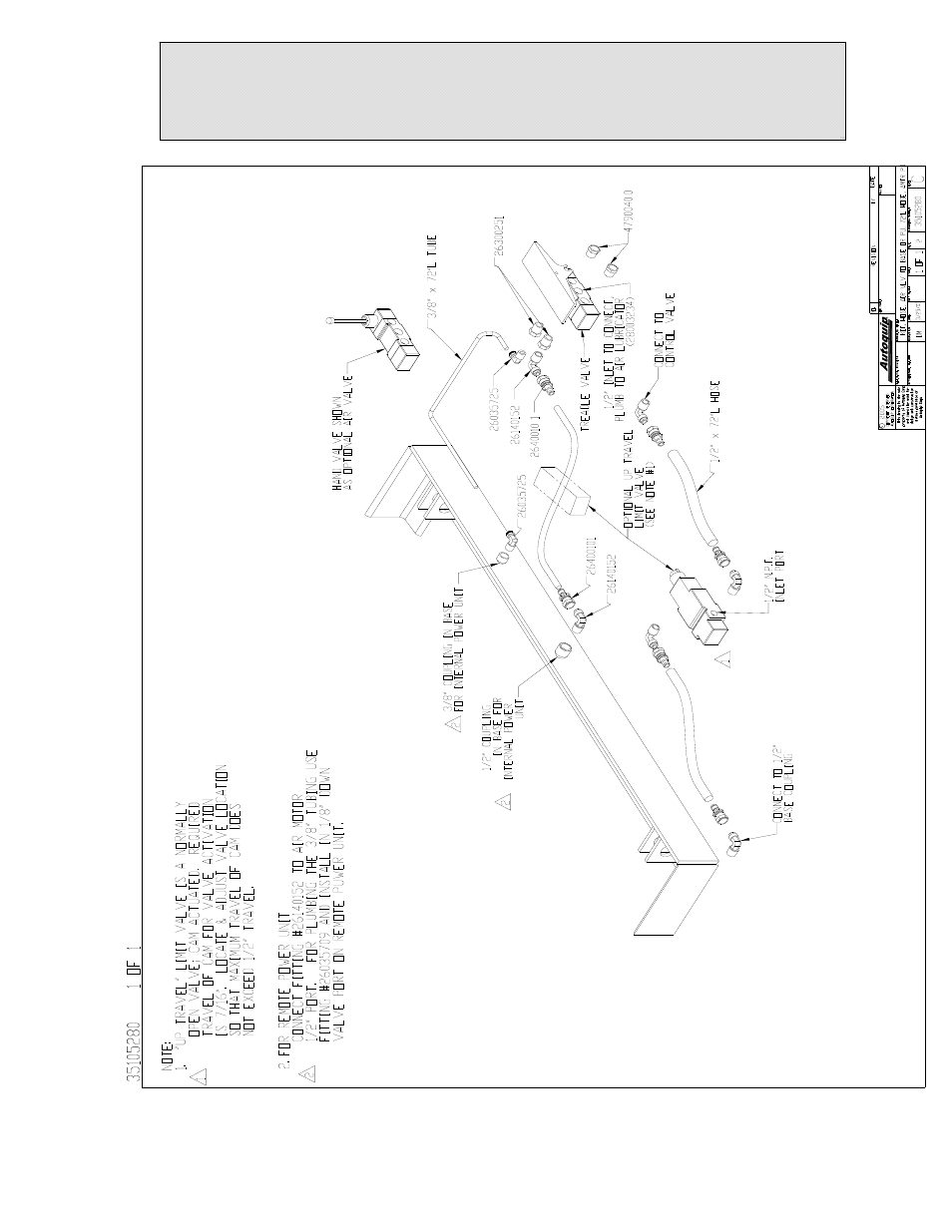 Replacement parts list, Standard air power unit | Autoquip SERIES 35 MANUAL TURNTABLE User Manual | Page 60 / 79