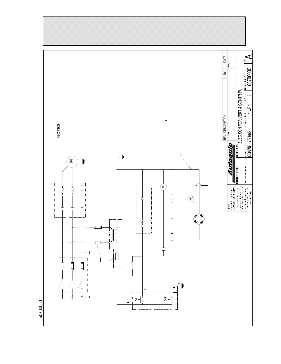 Replacement parts list, Vertical 5hp / 3.4gpm power unit | Autoquip SERIES 35 MANUAL TURNTABLE User Manual | Page 67 / 79