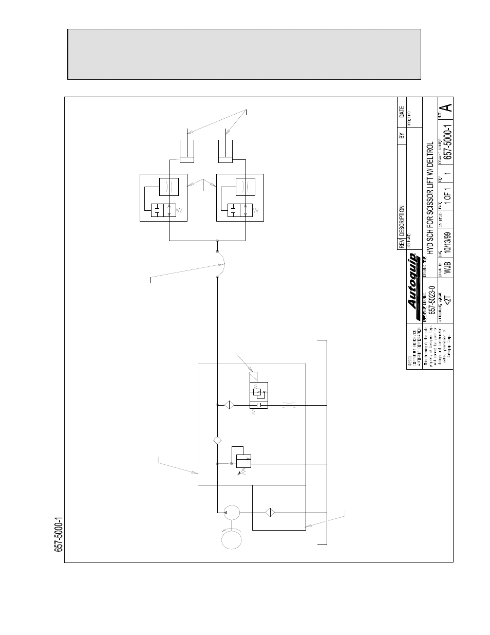 Replacement parts list, Vertical 5hp / 3.4gpm power unit | Autoquip SERIES 35 MANUAL TURNTABLE User Manual | Page 68 / 79