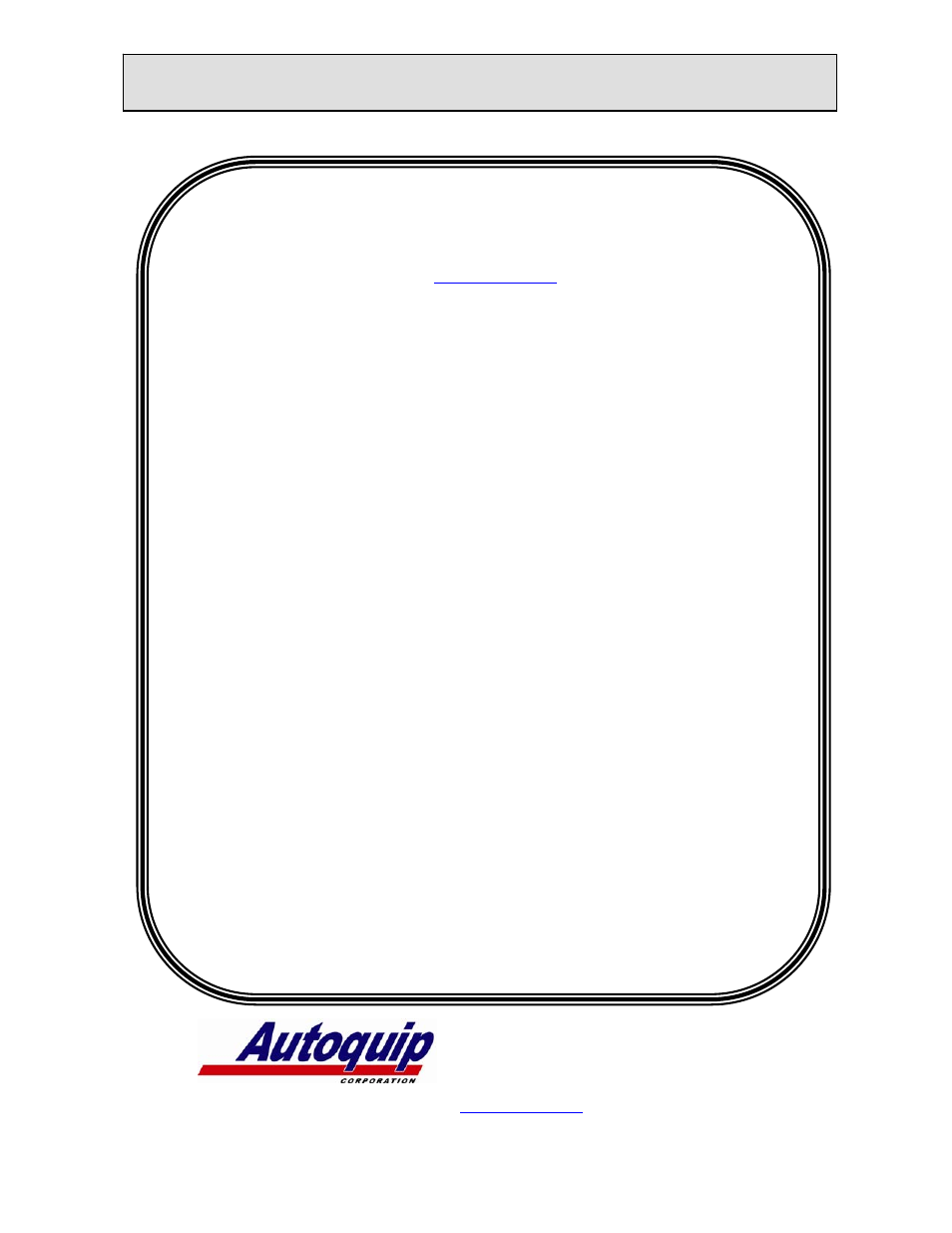 Limited warranty | Autoquip SERIES 35 LOW PROFILE User Manual | Page 79 / 79