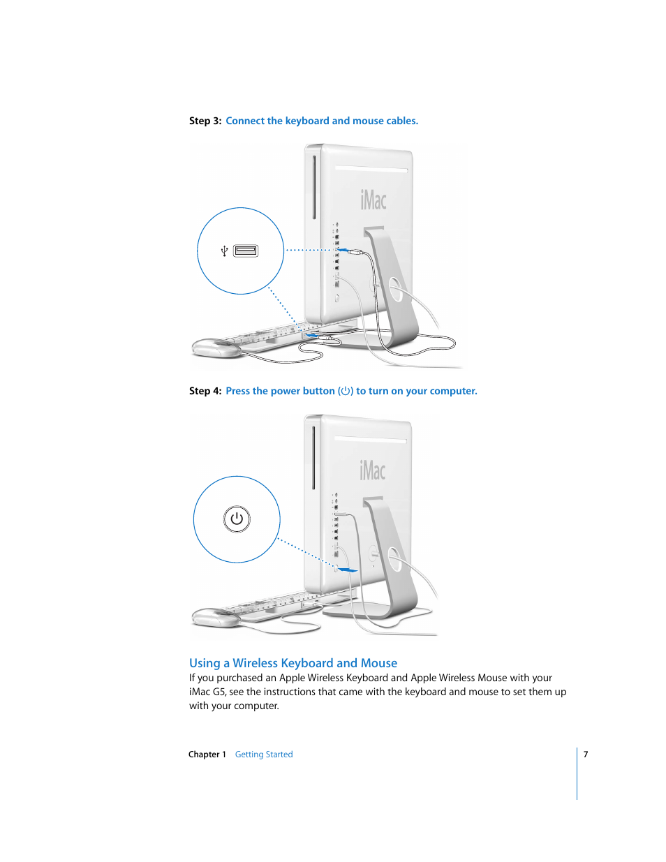Apple iMac G5 User Manual | Page 7 / 96
