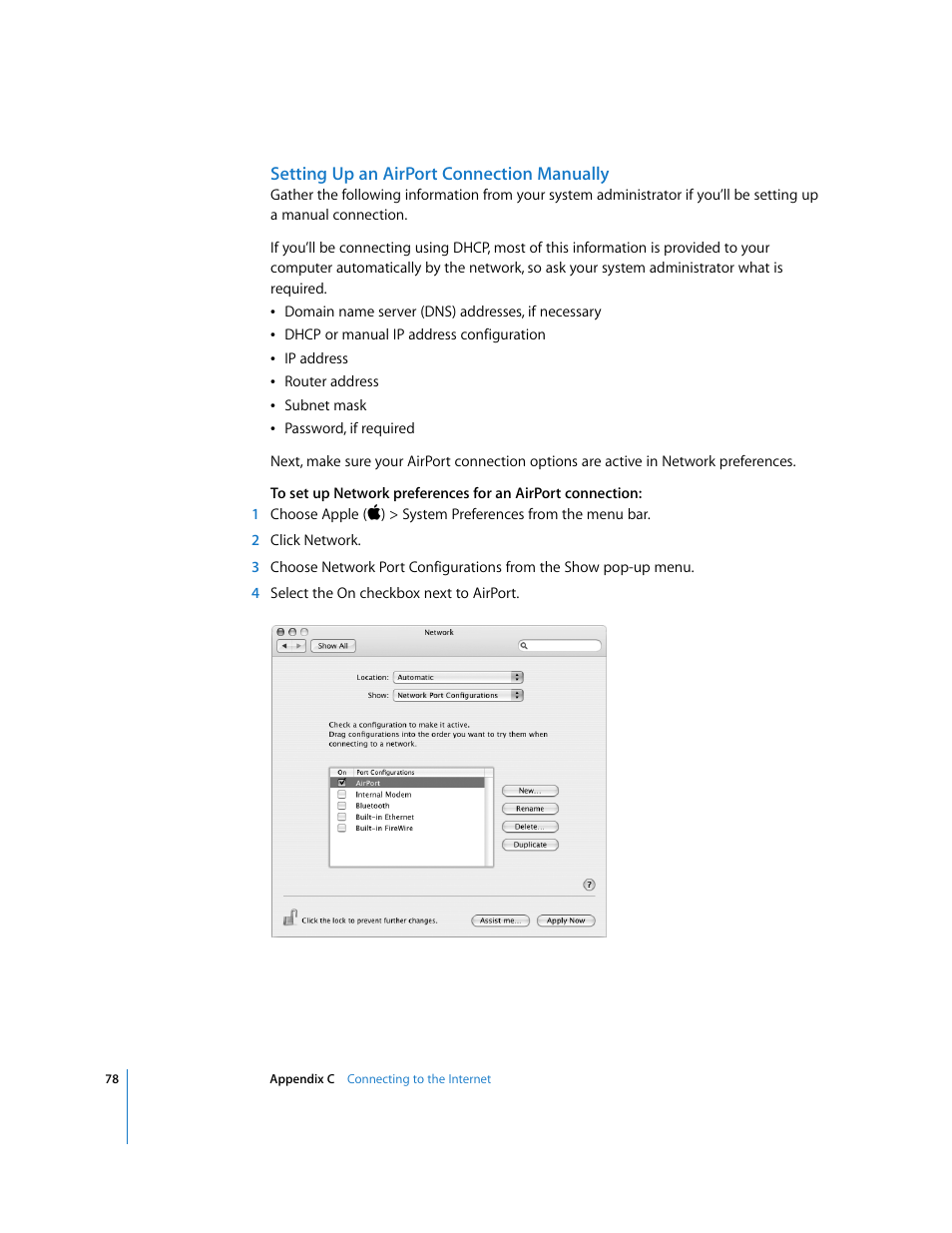 Apple iMac G5 User Manual | Page 78 / 96