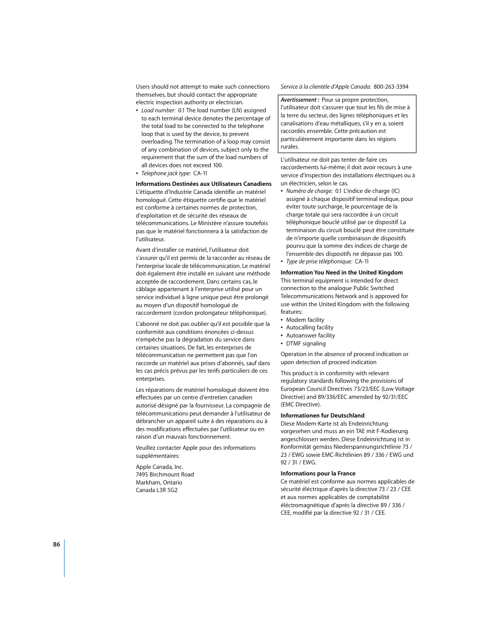 Apple iMac G5 User Manual | Page 86 / 96
