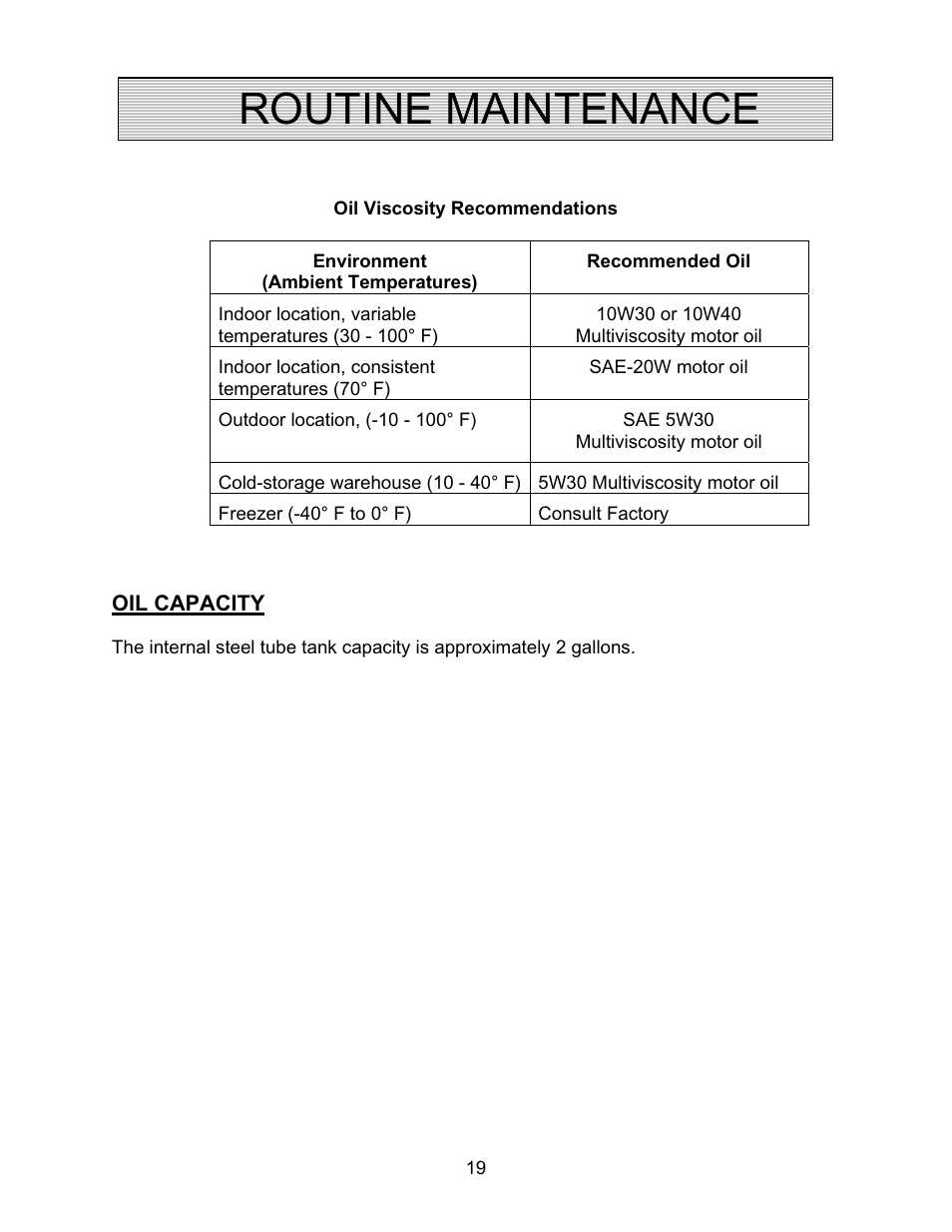 Routine maintenance | Autoquip TITAN UPENDER User Manual | Page 19 / 31