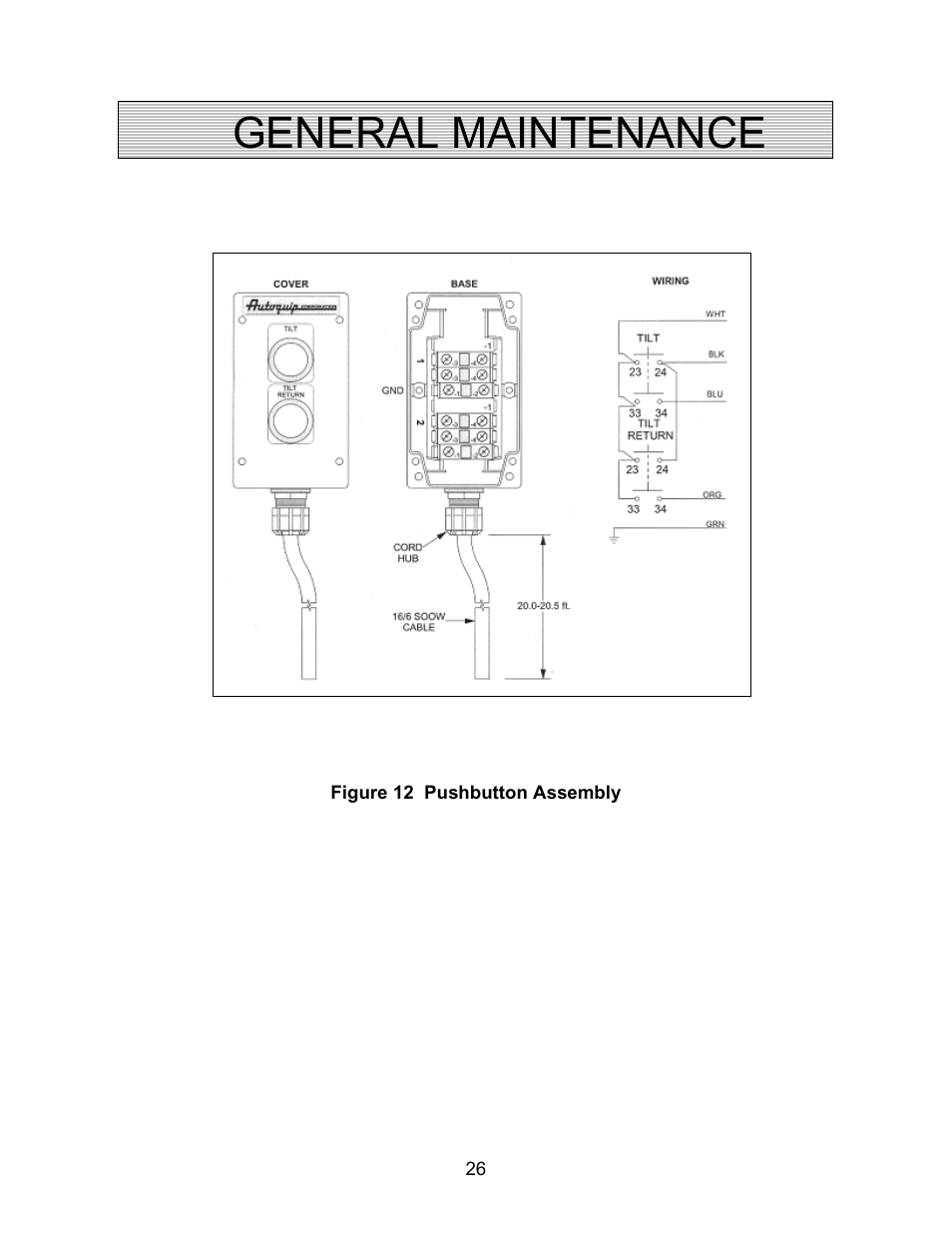 General maintenance | Autoquip TITAN UPENDER User Manual | Page 26 / 31