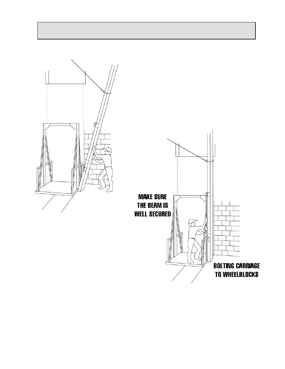 Installation, Instructions | Autoquip FREIGHTLIFT FLM User Manual | Page 41 / 96