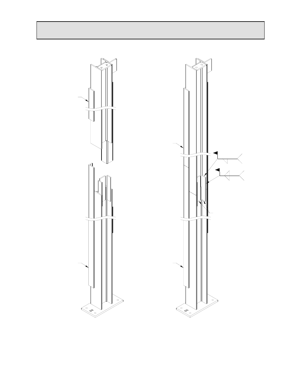 Installation, Instructions | Autoquip FREIGHTLIFT FLM User Manual | Page 43 / 96