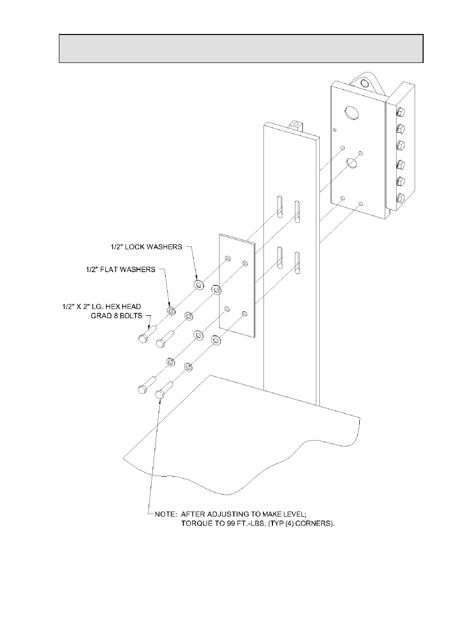 Installation, Instructions | Autoquip FREIGHTLIFT FL4M User Manual | Page 43 / 101