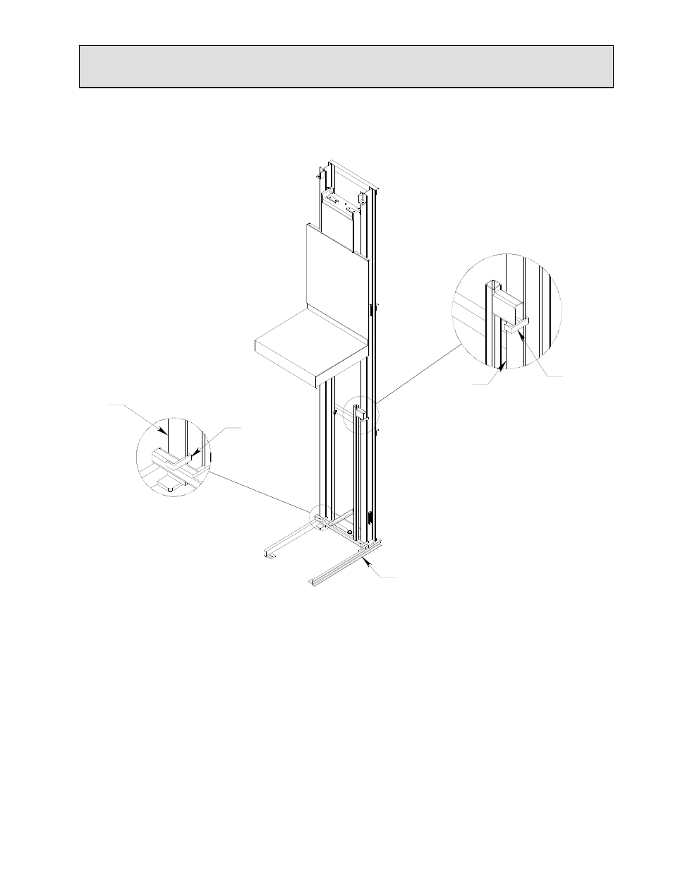 Blocking instructions | Autoquip FREIGHTLIFT FLT User Manual | Page 22 / 77