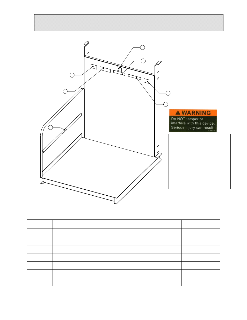 Label identification | Autoquip FREIGHTLIFT FLHC User Manual | Page 18 / 103