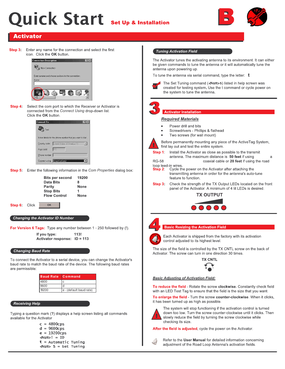 Axcess Activator Quick Start User Manual | Page 2 / 2
