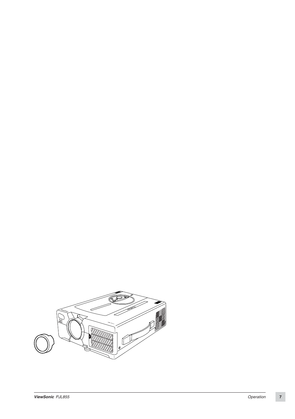VIEWSONIC PJL855 Office Theater User Manual | Page 8 / 19