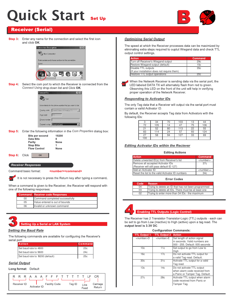 Axcess Network Receiver Quick Start User Manual | Page 2 / 2